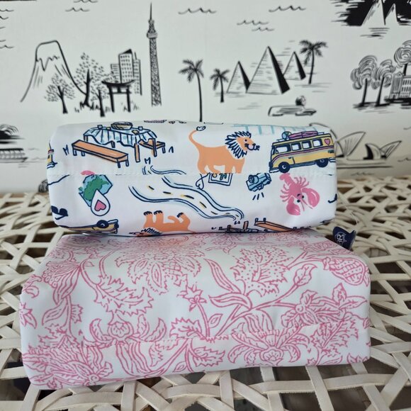 Roller Rabbit Target Bag Pouch Set - Picture 2 of 6